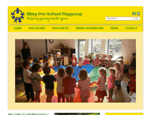 Tablet Screenshot of ilkleypreschool.org.uk